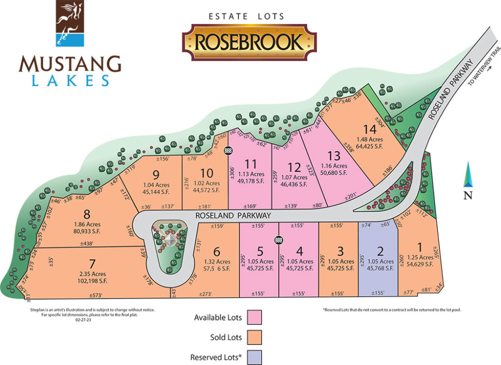 Rosebrook Mustang Lakes in Celina, TX